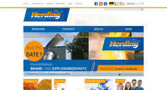 Desktop Screenshot of herding.de